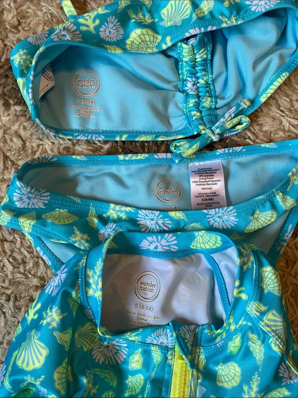 Girls swim set